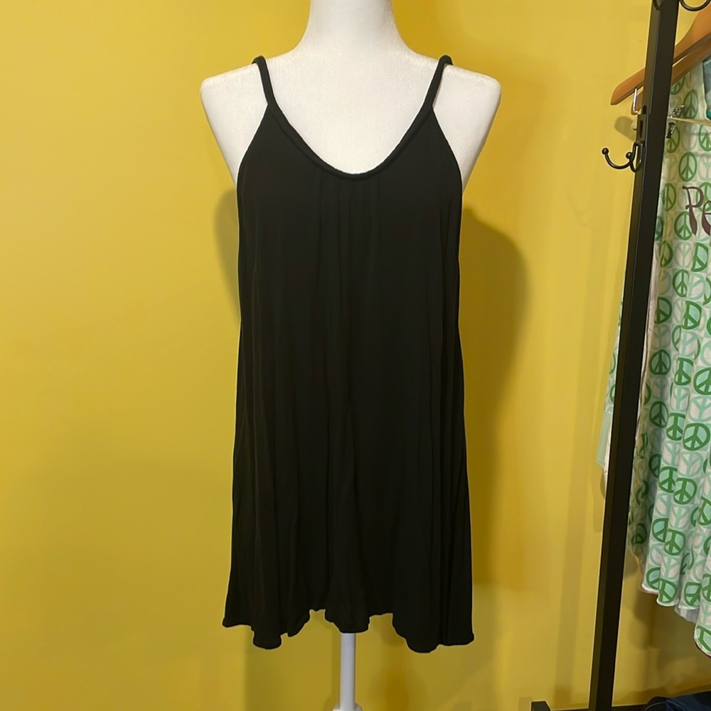 Lulus Carter Black Swim Coverup M/L